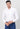 Men White Slim Fit Formal Shirt