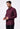 Men Maroon Slim Fit Formal Shirt