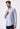 Men Grey Slim Fit Formal Shirt