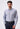 Men Grey Slim Fit Formal Shirt