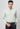 Men Green Slim Fit Formal Shirt