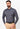 Men Grey Slim Fit Formal Shirt