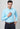 Men Blue Slim Fit Formal Shirt